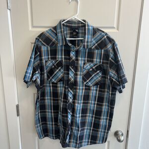 The North Face Pearl Snap Button Down Size XXL